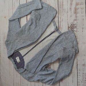 ANTHROPOLOGIE SATURDAY SUNDAY TERRYCLOTH JACKET TOP